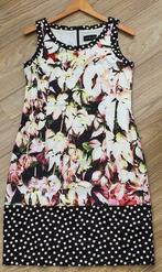 Mezza Luna supermooi jurkje bloemprint en stippen 38, Kleding | Dames, Maat 38/40 (M), Mezza Luna, Ophalen of Verzenden, Zo goed als nieuw