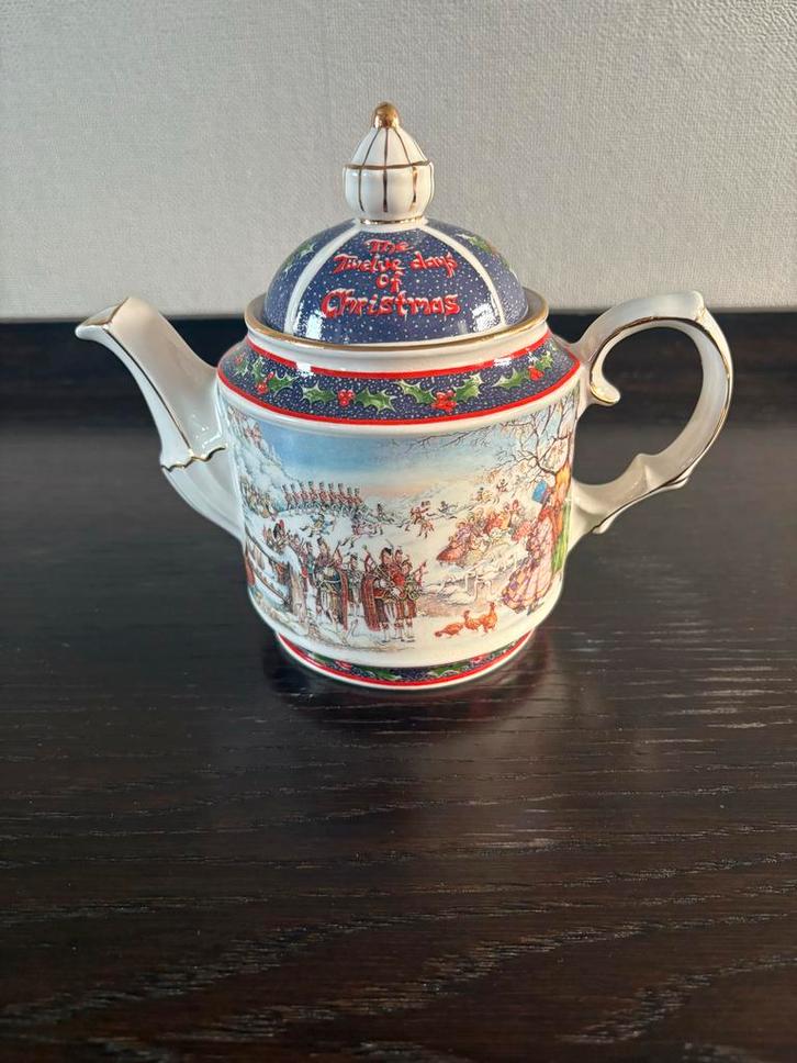 theepot van Sadler "The Twelve Days of Christmas, Antiek en Kunst, Antiek | Keramiek en Aardewerk, Ophalen of Verzenden
