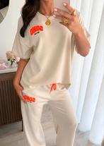 Nieuw dames comfy pak,huispak van New Collection one size, Maat 38/40 (M), Beige, Nieuw, Ophalen of Verzenden