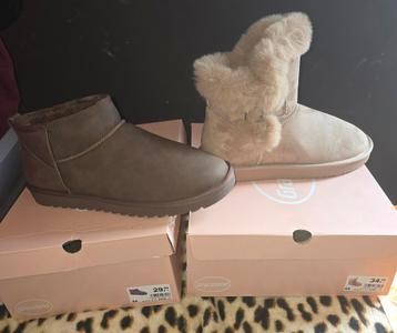 2 paar Nieuwe dames boots maat 44 beschikbaar voor biedingen
