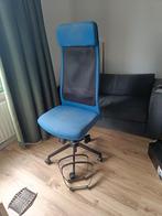 IKEA bureaustoel blauw, Ophalen, Gebruikt, Blauw, Bureaustoel