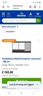 OBELINK VOORWANDSCHERM MET DEUR (nieuw), Ophalen of Verzenden, Nieuw