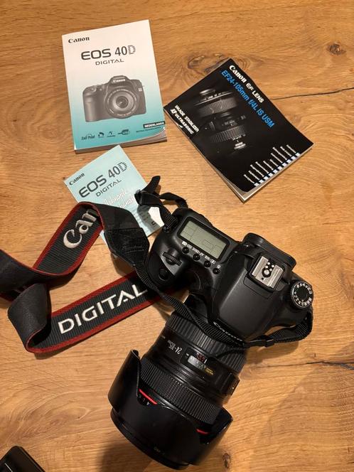 Canon Spiegelreflexcamera met 24-105mm Lens, Audio, Tv en Foto, Fotocamera's Digitaal, Gebruikt, Spiegelreflex, Canon, Ophalen of Verzenden
