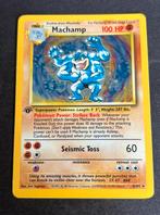 Pokémon - Machamp 8/102 - Base set, Hobby en Vrije tijd, Verzamelkaartspellen | Pokémon, Ophalen of Verzenden, Zo goed als nieuw