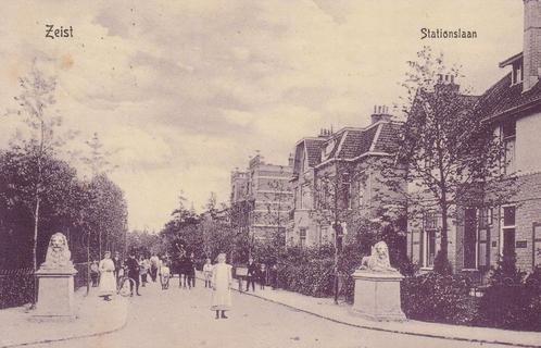 Zeist - 387 - twa : Stationslaan - Tulpkaart, Verzamelen, Ansichtkaarten | Nederland, Utrecht, Voor 1920, Verzenden