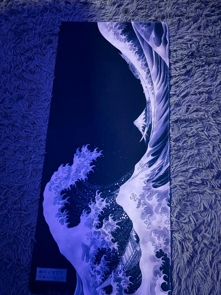 Grote Zwart-Witte Muismat, Computers en Software, Muismatten, Nieuw, Gaming muismat, Ophalen of Verzenden