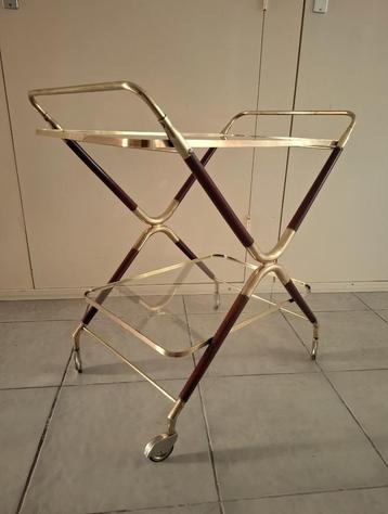 vintage  serveerwagen cesare lacca design  beschikbaar voor biedingen