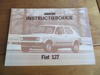 Instructieboek Fiat 127, Fiat 127 Sport, Fiat 127 Fiorino 78, Ophalen of Verzenden
