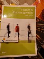 Finance & Risk Management Wim Tijhaar 2e druk, Ophalen of Verzenden, Zo goed als nieuw, Overige niveaus, Economie