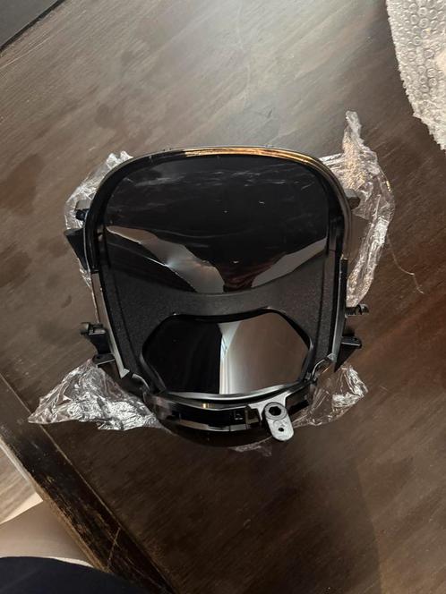 Koplampglas / tellerglas Piaggio Zip 2000 donker smoke, Motoren, Accessoires | Koffers en Tassen, Nieuw, Ophalen of Verzenden