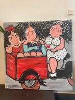 Schilderij dikke dames lilly, Ophalen