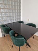 Mooie eettafel 160x90x76, Ophalen, 50 tot 100 cm, Zo goed als nieuw, Vijf personen of meer