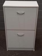 Witte schoenenkast met 2 vakken, Ophalen, Zo goed als nieuw, Modern