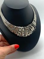 X666 Prachtig zilveren collier Perli (deel van set), Sieraden, Tassen en Uiterlijk, Ophalen of Verzenden, Zilver, Ketting, Met edelsteen