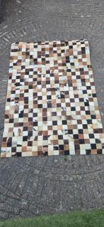 Patchwork Koeienhuid Vloerkleed - 101151.cm, Huis en Inrichting, Gebruikt, 100 tot 150 cm, Ophalen of Verzenden, Crème