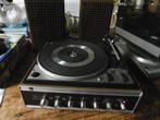 Mooie vintage Dual 130 platenspeler/versterker/luidsprekers., Ophalen of Verzenden, Dual