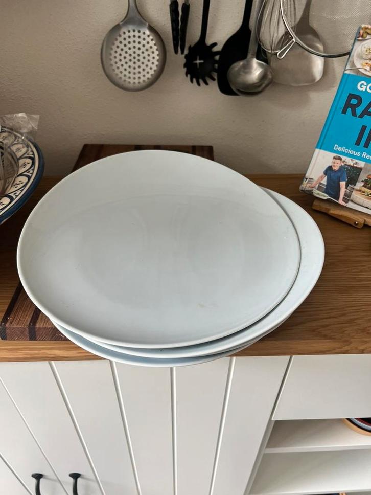 Grote dinerborden, Huis en Inrichting, Keuken | Servies, Zo goed als nieuw, Bord(en), Overige stijlen, Ophalen