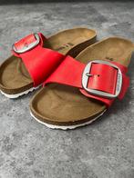 Birkenstock 40, grote gesp koraal rood., Slippers, Nieuw, Ophalen of Verzenden, Rood