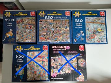 Jan van haasteren puzzels 950 stukjes beschikbaar voor biedingen