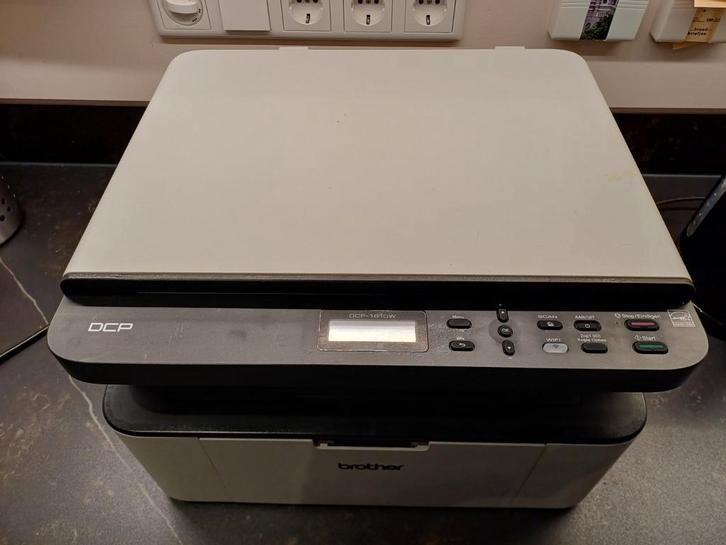 Brother DCP-1610W Laserprinter - Gebruikt, Computers en Software, Printers, Gebruikt, All-in-one, Laserprinter, Kopieren, Scannen