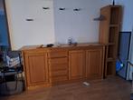 Dressoir Blank Eiken Massief, goede staat en erg robuust, Huis en Inrichting, Kasten | Dressoirs, Ophalen, Gebruikt, 150 tot 200 cm