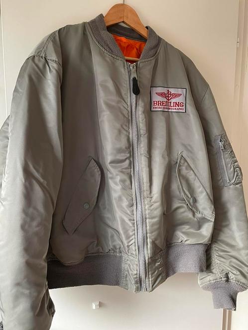 Breitling bomber jack, “Flying Eagles” maat XXL, Verzamelen, Merken en Reclamevoorwerpen, Zo goed als nieuw, Gebruiksvoorwerp