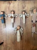 Houten engelen, Ophalen, Gebruikt