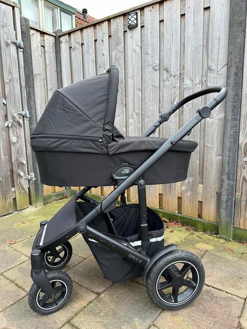Kinderwagen - Britax Römer smile III - zwart, Kinderen en Baby's, Kinderwagens en Combinaties, Gebruikt, Combiwagen, Overige merken