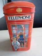 retro blikken spaarpot, Ophalen of Verzenden, Gebruikt, Metaal of Blik, Overige thema's