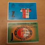 Tickets.  Feyenoord.    Bieden, Ophalen of Verzenden, Feyenoord