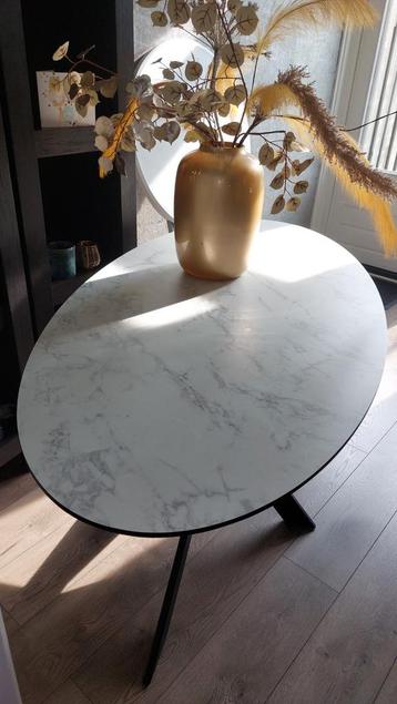 Mooie ovale eettafel beschikbaar voor biedingen