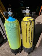 2 x 10 l duiktank., Ophalen