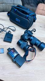 Sony A200 Spiegelreflex Camera Set, Audio, Tv en Foto, Fotografie | Geheugenkaarten, Ophalen, Gebruikt, 4 GB, Fotocamera