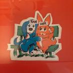 Vitra sticker Tuur Labie A10 Valois vorm hond konijn strip, Overige typen, Ophalen of Verzenden, Zo goed als nieuw