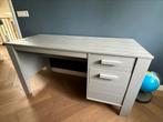 WOOOD Bureau Dennis Grijs - 141x74x59 cm, Ophalen, Zo goed als nieuw