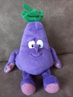 Grote aubergine knuffel. (Aukje aubergine), Ophalen of Verzenden, Gebruikt