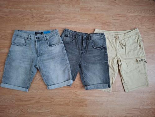 3 korte spijkerbroeken maat 170 176 Cars WE Tom Tailor, Kinderen en Baby's, Kinderkleding | Maat 170, Zo goed als nieuw, Jongen