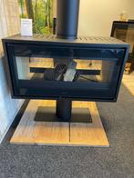 Doorkijkhaard Lacunza Verona houtkachel Showroommodel - 20 %, Niet ingevuld, Vrijstaand, Hout, Niet ingevuld