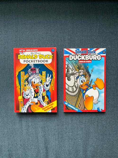 Donald Duck Engelse pockets – Leren en lachen tegelijk!, Boeken, Strips | Comics, Zo goed als nieuw, Meerdere comics, Ophalen of Verzenden