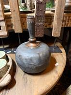 Oude rijstwijn fles kruik uit India, Ophalen of Verzenden