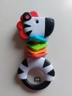 Fisher Price Zebra Rattle Rammelaar Baby Speeltje Speelgoed, Overige typen, Ophalen of Verzenden, Zo goed als nieuw