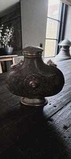 Oud flesje Aura peeperkorn, Ophalen