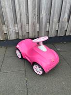 Roze loopauto, Ophalen, Gebruikt