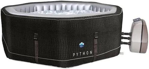 Opblaasbare Jacuzzi Netspa Python 5 persoons, Tuin en Terras, Bubbelbaden en Hottubs, Zo goed als nieuw, Opblaasbaar, Afdekzeil