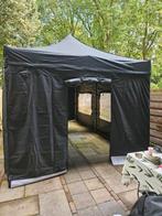Easy up tent te huur 3 x 6 meter zwarte partytent, Ophalen, Zo goed als nieuw, Overige