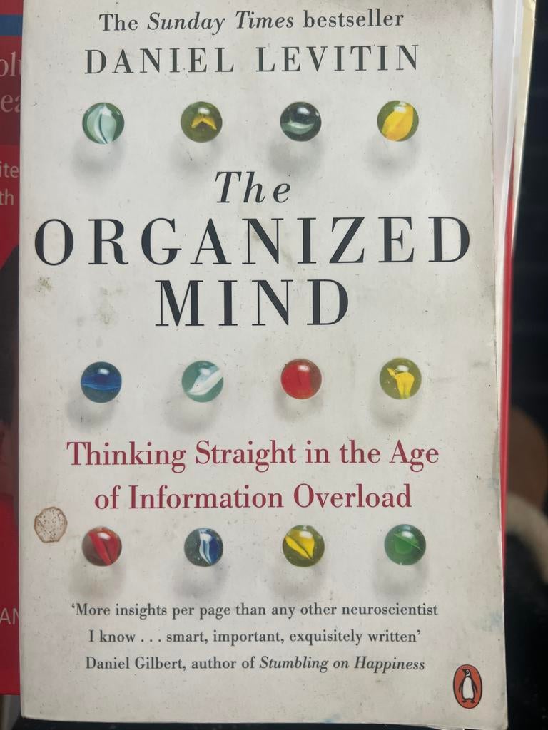 The organized mind, Daniel Levitin, Ophalen of Verzenden, Gelezen, Daniel levitin