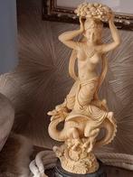 Prachtig beeld prinses op draak India, Antiek en Kunst, Ophalen of Verzenden