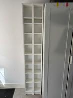 IKEA GNEDBY cd/dvd-kastjes – wit (t/m 2 stuks beschikbaar), Huis en Inrichting, Ophalen, Gebruikt, Hout, Cd's of Dvd's