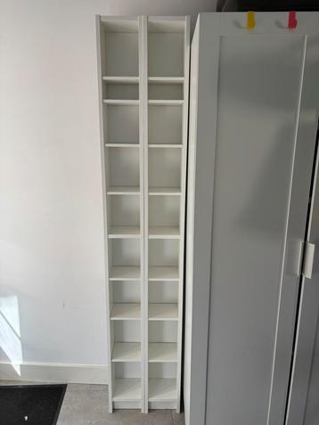 IKEA GNEDBY cd/dvd-kastjes – wit (t/m 2 stuks beschikbaar) beschikbaar voor biedingen
