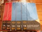5 Rekbare Boekenkaften A4 - Nieuw!, Diversen, Schoolbenodigdheden, Ophalen of Verzenden, Nieuw